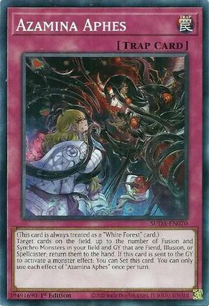 Azamina Aphes (SUDA-EN070) - Supreme Darkness 1st Edition Supreme Darkness Yugioh Single  Squirtle Squad Card Shop.