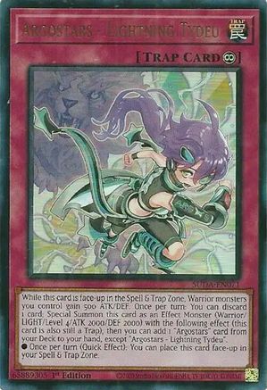 Argostars - Lightning Tydeu (SUDA-EN071) - Supreme Darkness 1st Edition Supreme Darkness Yugioh Single  Squirtle Squad Card Shop.