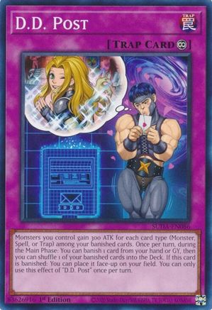 D.D. Post (SUDA-EN086) - Supreme Darkness 1st Edition Supreme Darkness Yugioh Single  Squirtle Squad Card Shop.