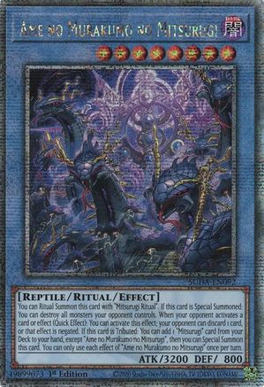 Ame no Murakumo no Mitsurugi (Quarter Century Secret Rare) (SUDA-EN092) - Supreme Darkness 1st Edition Supreme Darkness Yugioh Single  Squirtle Squad Card Shop.