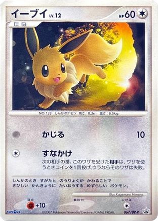 Eevee - 067/DP-P (067/DP-P) - DPP Promotional cards Holofoil DP-P Promotional cards Pokemon Japanese Single  Squirtle Squad Card Shop.