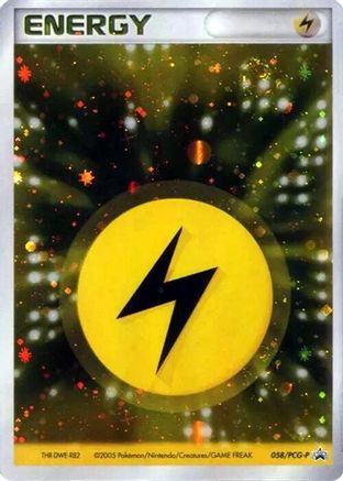 Basic Lightning Energy - 058/PCG-P (058/PCG-P) - PCGP Promotional cards Holofoil PCG-P Promotional cards Pokemon Japanese Single  Squirtle Squad Card Shop.