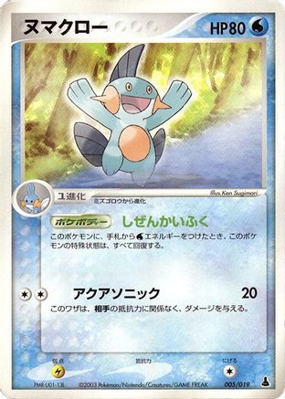 Marshtomp - 005/019 (005/019) - Mudkip Constructed Starter Deck Unlimited Mudkip Constructed Starter Deck Pokemon Japanese Single  Squirtle Squad Card Shop.