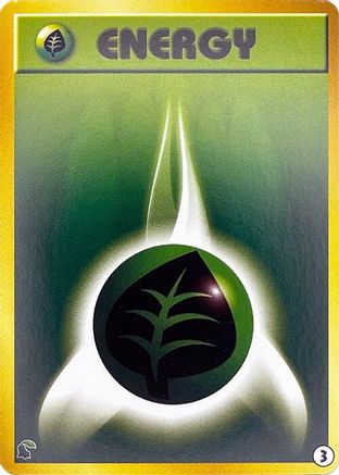 Basic Grass Energy - 3 (3) - Intro Pack Neo Chikorita Intro Pack Neo (Chikorita) Pokemon Japanese Single  Squirtle Squad Card Shop.