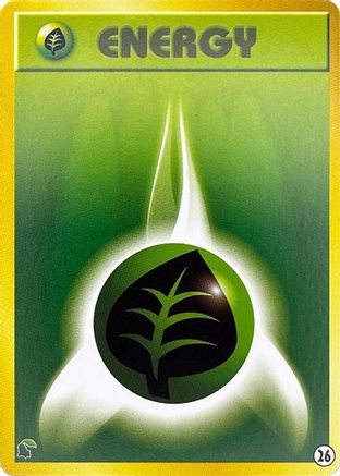 Basic Grass Energy - 26 (26) - Intro Pack Neo Chikorita Intro Pack Neo (Chikorita) Pokemon Japanese Single  Squirtle Squad Card Shop.