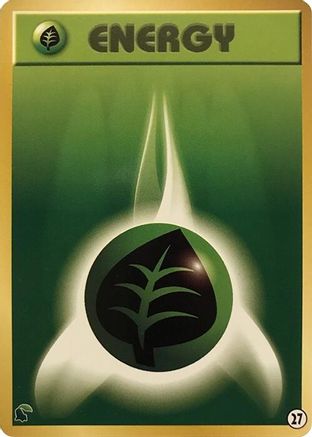 Basic Grass Energy - 27 (27) - Intro Pack Neo Chikorita Intro Pack Neo (Chikorita) Pokemon Japanese Single  Squirtle Squad Card Shop.