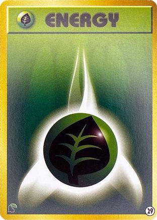 Basic Grass Energy - 29 (29) - Intro Pack Neo Chikorita Intro Pack Neo (Chikorita) Pokemon Japanese Single  Squirtle Squad Card Shop.