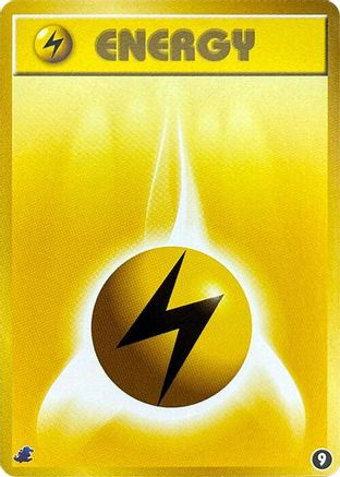 Basic Lightning Energy - 9 (9) - Intro Pack Neo Totodile Intro Pack Neo (Totodile) Pokemon Japanese Single  Squirtle Squad Card Shop.