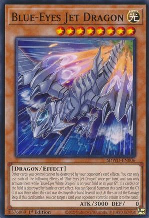 Blue-Eyes Jet Dragon (SDWD-EN006) - Structure Deck: Blue-Eyes White Destiny 1st Edition Structure Deck: Blue-Eyes White Destiny Yugioh Single  Squirtle Squad Card Shop.