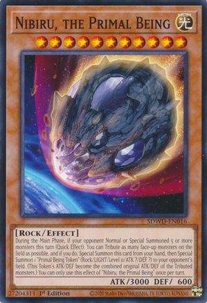 Nibiru, the Primal Being (SDWD-EN016) - Structure Deck: Blue-Eyes White Destiny Unlimited Structure Deck: Blue-Eyes White Destiny Yugioh Single  Squirtle Squad Card Shop.