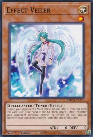 Effect Veiler (SDWD-EN018) - Structure Deck: Blue-Eyes White Destiny Unlimited Structure Deck: Blue-Eyes White Destiny Yugioh Single  Squirtle Squad Card Shop.