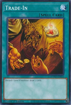 Trade-In (SDWD-EN025) - Structure Deck: Blue-Eyes White Destiny Unlimited Structure Deck: Blue-Eyes White Destiny Yugioh Single  Squirtle Squad Card Shop.