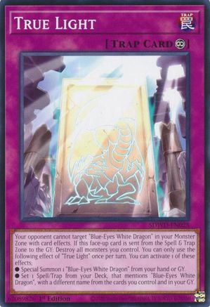 True Light (SDWD-EN028) - Structure Deck: Blue-Eyes White Destiny Unlimited Structure Deck: Blue-Eyes White Destiny Yugioh Single  Squirtle Squad Card Shop.