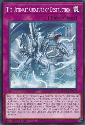 The Ultimate Creature of Destruction (SDWD-EN029) - Structure Deck: Blue-Eyes White Destiny Unlimited Structure Deck: Blue-Eyes White Destiny Yugioh Single  Squirtle Squad Card Shop.