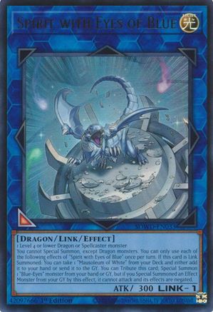 Spirit with Eyes of Blue (SDWD-EN033) - Structure Deck: Blue-Eyes White Destiny Unlimited Structure Deck: Blue-Eyes White Destiny Yugioh Single  Squirtle Squad Card Shop.