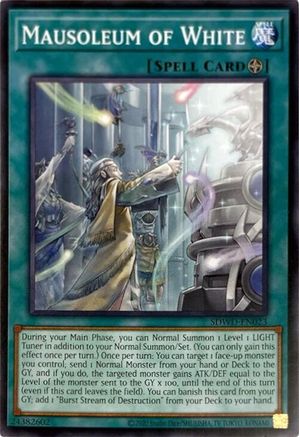 Mausoleum of White (Unlimited Misprint) (SDWD-EN023) - Structure Deck: Blue-Eyes White Destiny Unlimited Structure Deck: Blue-Eyes White Destiny Yugioh Single  Squirtle Squad Card Shop.