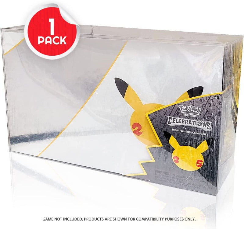 Pokemon Celebrations Ultra Premium UPC PET Protector 0.45MM - Pack of 1 EVORETRO Canada Card Protectors  Squirtle Squad Card Shop.