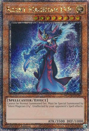 Silent Magician LV8 (MZTM-EN000) - Maze of the Master 1st Edition Maze of the Master Yugioh Single  Squirtle Squad Card Shop.