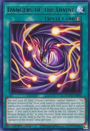 Dangers of the Divine (MZTM-EN008) - Maze of the Master 1st Edition Maze of the Master Yugioh Single  Squirtle Squad Card Shop.