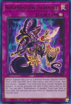 Apophis the Serpent (MZTM-EN010) - Maze of the Master 1st Edition Maze of the Master Yugioh Single  Squirtle Squad Card Shop.