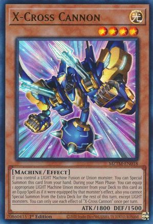 X-Cross Cannon (MZTM-EN018) - Maze of the Master 1st Edition Maze of the Master Yugioh Single  Squirtle Squad Card Shop.