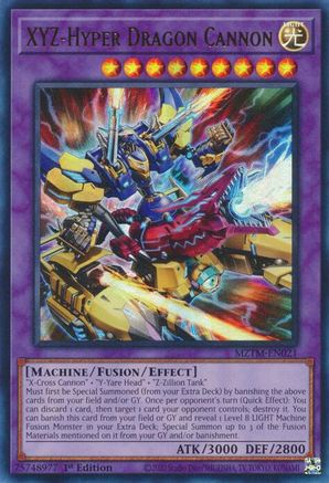 XYZ-Hyper Dragon Cannon (MZTM-EN021) - Maze of the Master 1st Edition Maze of the Master Yugioh Single  Squirtle Squad Card Shop.