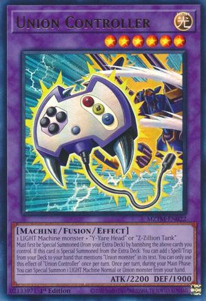 Union Controller (MZTM-EN022) - Maze of the Master 1st Edition Maze of the Master Yugioh Single  Squirtle Squad Card Shop.