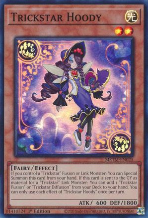 Trickstar Hoody (MZTM-EN025) - Maze of the Master 1st Edition Maze of the Master Yugioh Single  Squirtle Squad Card Shop.