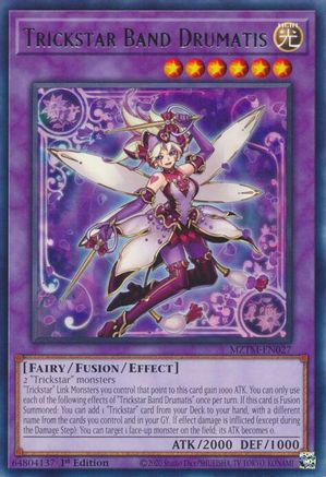 Trickstar Band Drumatis (MZTM-EN027) - Maze of the Master 1st Edition Maze of the Master Yugioh Single  Squirtle Squad Card Shop.