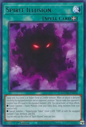 Spirit Illusion (MZTM-EN034) - Maze of the Master 1st Edition Maze of the Master Yugioh Single  Squirtle Squad Card Shop.