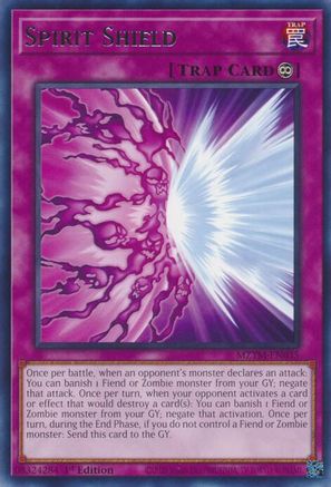 Spirit Shield (MZTM-EN035) - Maze of the Master 1st Edition Maze of the Master Yugioh Single  Squirtle Squad Card Shop.