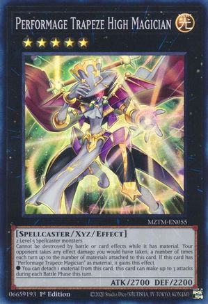 Performage Trapeze High Magician (MZTM-EN055) - Maze of the Master 1st Edition Maze of the Master Yugioh Single  Squirtle Squad Card Shop.
