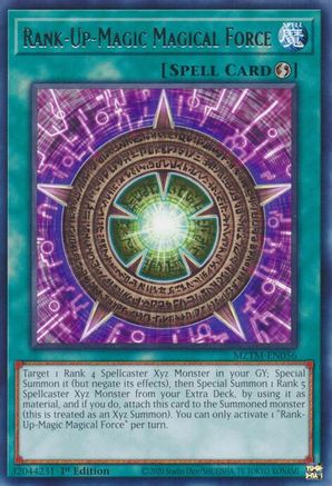 Rank-Up-Magic Magical Force (MZTM-EN056) - Maze of the Master 1st Edition Maze of the Master Yugioh Single  Squirtle Squad Card Shop.