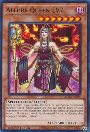 Allure Queen LV7 (MZTM-EN065) - Maze of the Master 1st Edition Maze of the Master Yugioh Single  Squirtle Squad Card Shop.