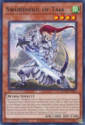 Swordsoul of Taia (MZTM-EN081) - Maze of the Master 1st Edition Maze of the Master Yugioh Single  Squirtle Squad Card Shop.