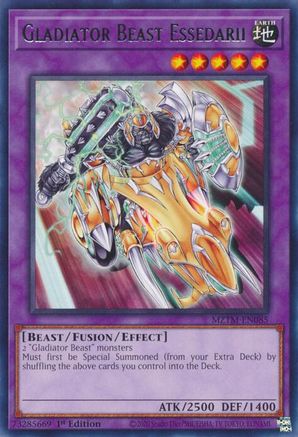 Gladiator Beast Essedarii (MZTM-EN085) - Maze of the Master 1st Edition Maze of the Master Yugioh Single  Squirtle Squad Card Shop.