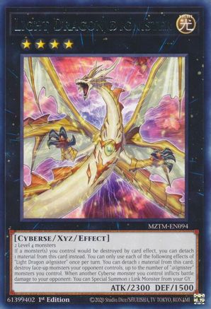 Light Dragon @Ignister (MZTM-EN094) - Maze of the Master 1st Edition Maze of the Master Yugioh Single  Squirtle Squad Card Shop.