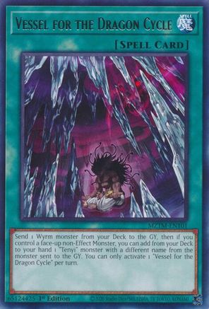 Vessel for the Dragon Cycle (MZTM-EN101) - Maze of the Master 1st Edition Maze of the Master Yugioh Single  Squirtle Squad Card Shop.