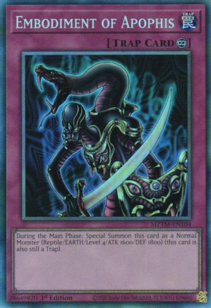 Embodiment of Apophis (CR) (MZTM-EN104) - Maze of the Master 1st Edition Maze of the Master Yugioh Single  Squirtle Squad Card Shop.
