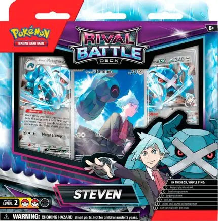 Rival Battle Deck [Steven] Miscellaneous Cards & Products Pokemon Sealed  Squirtle Squad Card Shop.