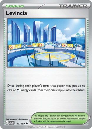 Levincia 150  SV09 Journey Together - Uncommon SV09: Journey Together Pokemon Single  Squirtle Squad Card Shop.