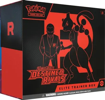 Destined Rivals Elite Trainer Box SV10: Destined Rivals Pokemon Sealed  Squirtle Squad Card Shop.