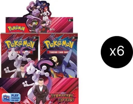 Destined Rivals Booster Box Case SV10: Destined Rivals Pokemon Sealed  Squirtle Squad Card Shop.