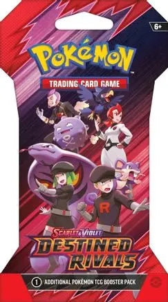 Destined Rivals Sleeved Booster Pack SV10: Destined Rivals Pokemon Sealed  Squirtle Squad Card Shop.