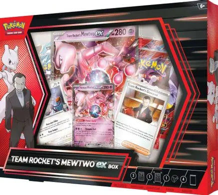 Team Rocket's Mewtwo ex Box Miscellaneous Cards & Products Pokemon Sealed  Squirtle Squad Card Shop.