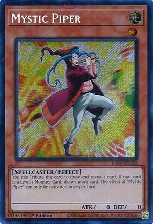 Mystic Piper (Secret Rare) (RA04-EN005) - Quarter Century Stampede 1st Edition Quarter Century Stampede Yugioh Single  Squirtle Squad Card Shop.