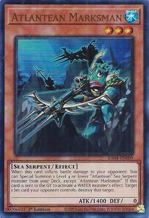 Atlantean Marksman (UR) (RA04-EN009) - Quarter Century Stampede 1st Edition Quarter Century Stampede Yugioh Single  Squirtle Squad Card Shop.