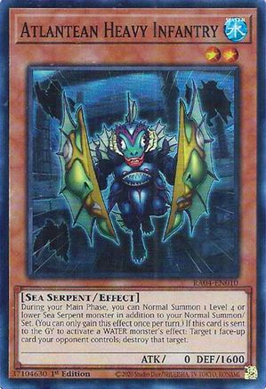 Atlantean Heavy Infantry (RA04-EN010) - Quarter Century Stampede 1st Edition Quarter Century Stampede Yugioh Single  Squirtle Squad Card Shop.