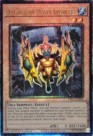 Atlantean Heavy Infantry (PUR) (RA04-EN010) - Quarter Century Stampede 1st Edition Quarter Century Stampede Yugioh Single  Squirtle Squad Card Shop.