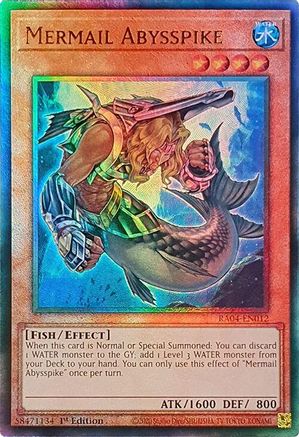 Mermail Abysspike (PUR) (RA04-EN012) - Quarter Century Stampede 1st Edition Quarter Century Stampede Yugioh Single  Squirtle Squad Card Shop.